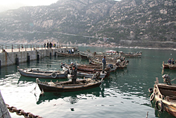 Photos de Michel Lacroix : port de Laoshan